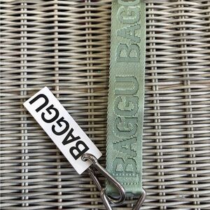 BAGGU Sage Green Keychain Strap